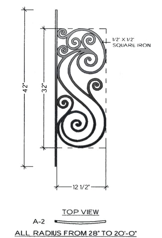 Victoria Series - A2 Curved Level Panel