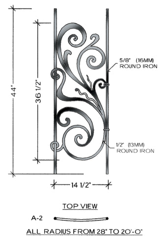 Rebecca Series - A2 Curved Level Panel