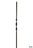 2560 Series 1RIB Single Ribbon Iron Baluster