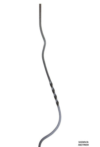 2987 Series 1TW40-BLY Single Twist Belly Iron Baluster