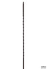 2554 Series 1TW22 Single 22 Inch Twist Iron Baluster