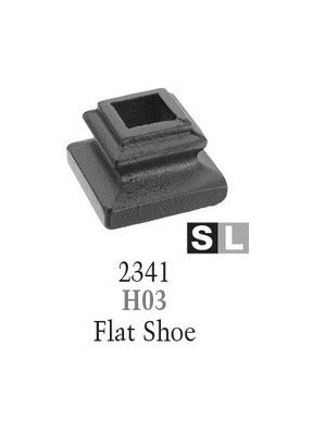 2341 Series H03 Flat Shoe For 9/16 in Square Baluster