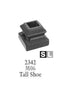 2342 Series M06 Flat (With Set Screw) Shoe For 1/2 in. Square Baluster