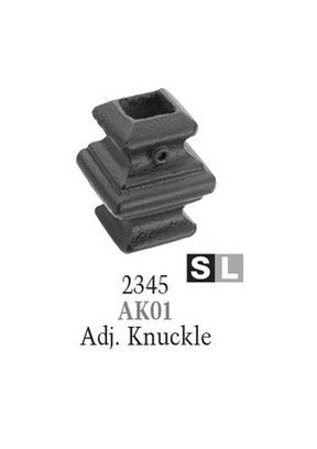 2345 Series AK01 Adjustable Knuckle with Set Screw