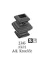 2345 Series AK01 Adjustable Knuckle with Set Screw