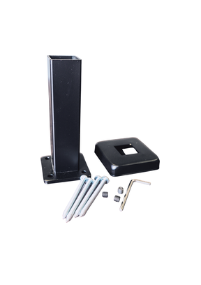 2360-LP Series Low Profile Flat Newel (With Mounting Kit) Shoe For 1 3/16 in. Square Newel