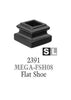 2391 Series MEGA-FSH08 Flat Shoe For 3/4 in. Square Baluster