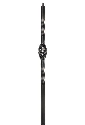 2450 NEWL-1BASK Square Iron Newel