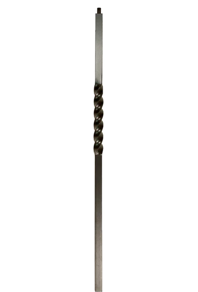 2452 Series NEWL-TW Single Twist Iron Newel