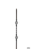 2553 Series 2BASK Double Basket Iron Baluster