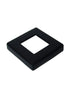 MSP-G907 Flat Low Profile Shoe (Satin Black) Iron Shoe - 5/8 in Square