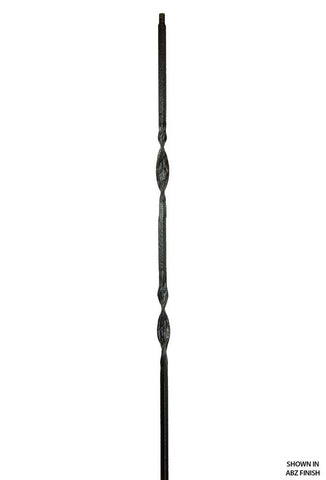 2561 Series 2RIB Double Ribbon Iron Baluster
