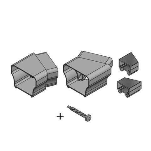 806637 - 45 Degree Mount Kit for EnExo Exterior Railing Systems