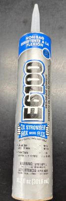 E6100 Pro Grade Adhesive Non-Sag (Black or Clear)
