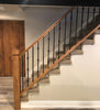 3.2.1 Wentworth Series Plain Square Hammered Iron Baluster