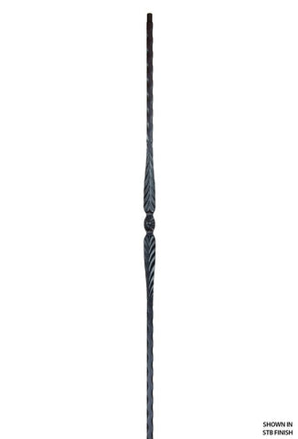 2996 Series M100 Single Feather Mediterranean Iron Baluster