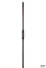 2766 Series M131 Single Beehive Mediterranean Iron Baluster
