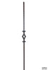 2760 Series M133 Single Diamond Mediterranean Iron Baluster