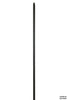 2575 Series M143 Plain Gothic Iron Baluster
