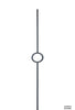 2930 Series M40144 Single Ring Iron Baluster