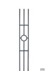 2933 Series M41144 Three Leg Iron Baluster