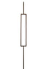 2670 Series M435 Tall Rectangle Iron Baluster