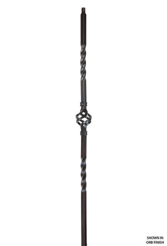 2852 Series MEGA-1BASK Single Basket Mega Iron Baluster