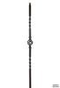 2852 Series MEGA-1BASK Single Basket Mega Iron Baluster