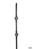 2853 Series MEGA-2BASK Double Basket Mega Iron Baluster