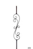 2881 Series MEGA-601 Skinny Scroll Mega Iron Baluster
