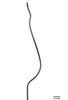 2986 Series PLA40-BLY Belly Plain Iron Baluster