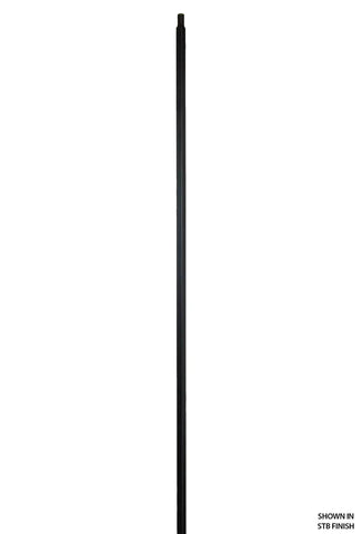 2455 Plain Square Iron Newel