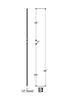 2770 Series R601 Single Urn Victorian Iron Baluster