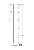 2773 Series R612 Double Ball Victorian Iron Baluster