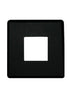 MSP-907 Low Profile Flat Shoe With Screw Iron Shoe - 1/2 in Square