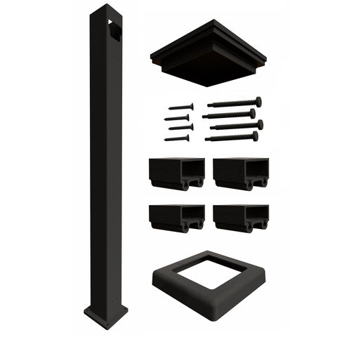 806704 - Line OMR Post Kit for EnExo Exterior Railing Systems