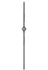 MSP-G04 Single Basket Iron Baluster - 5/8 in Square