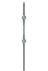 MSP-G05 Double Basket Iron Baluster - 5/8 in Square - view 2