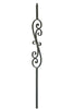 MSP-G56 "S" Scroll Iron Baluster - 5/8 in Square - view 2