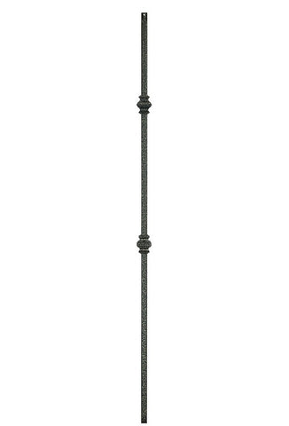MSP-G61 Double Knuckle Iron Baluster - 5/8 in Square