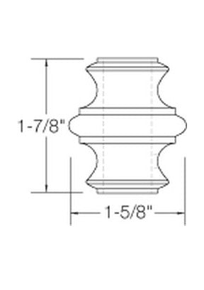 MSP-GKNCK Knuckle with set screws