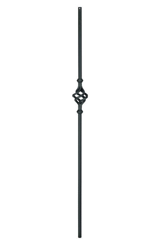 MSP-GR04 Single Basket Iron Baluster - 5/8 in Round