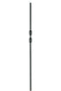 MSP-GR06 Single Ribbon Iron Baluster - 5/8 in Round - view 2