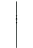 MSP-GR06 Single Ribbon Iron Baluster - 5/8 in Round