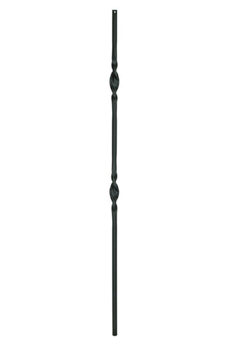 MSP-GR07 Double Ribbon Iron Baluster - 5/8 in Round