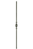MSP-GR11 Single Basket Iron Baluster - 5/8 in Round
