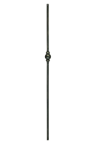 MSP-GR22 Single Ball Iron Baluster - 5/8 in Round