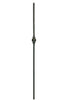 MSP-GR22 Single Ball Iron Baluster - 5/8 in Round