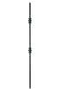 MSP-GR61 Double Knuckle Iron Baluster - 5/8 in Round