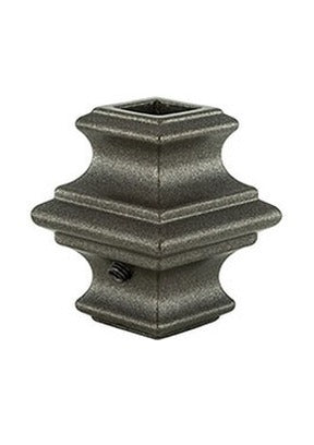 MSP-500 Adjustable Knuckle with Set Screw for 1/2 in Square Plain Iron Baluster